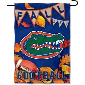 College Flags & Banners Co. Florida Gators Fall Leaves Football Season Garden Yard Flag in Kuwait