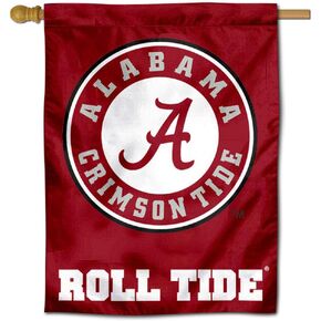 College Flags & Banners Co. Alabama Crimson Roll Tide Banner House Flag