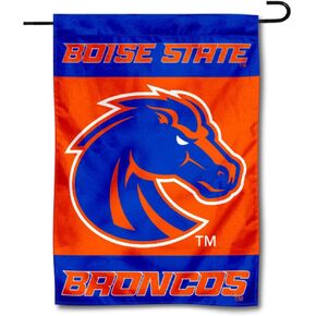 College Flags & Banners Co. Boise State Broncos New Logo Garden Flag