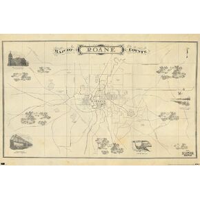 Trends International Netflix Stranger Things: Season 4 - Map Wall Poster, 22.375" x 34", Poster & Mount Bundle
