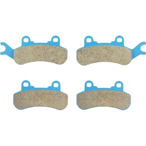 Front & Rear Brake Pads for Can-Am Defender HD5 2017-2019, Maverick X3 Turbo Trail 800 1000 2018 2019 2020 2021-2 Sets Ceramic Organic ATV Brakes