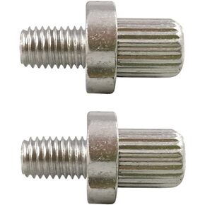 Caden Cycles Silver Bicycle Brake Barrel Aluminum Adjusters 7mm Version Pair