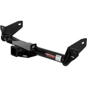 CURT 13365 Class 3 Trailer Hitch, 2-Inch Receiver, Round Tube Frame, Fits Select Ford F-150, Lincoln Mark LT