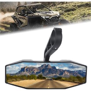 مرآة الرؤية الخلفية UTV تناسب شريط قفص دوار مقاس 1.75 بوصة، مرآة UTV للرؤية الخلفية لمركز RZR محدبة لـ Polaris RZR 800 1000 S 900 XP Arctic Cat Wildcat Sport 2015-2018، General، Ranger # 2881540 in Kuwait