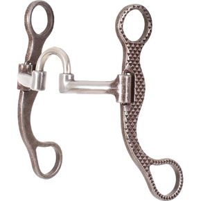 Classic Equine Rasp Performance Series Straight Shank Bit with Short Correction, 6-inch