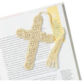 Crocheted Cross Bookmarks (Set of 12) Religious Church Gifts and Bible Study Supplies