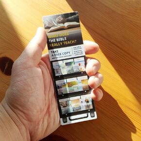-24pcs- Jehovah Witness Cart Plastic PP Bookmarks JW Gifts Idea Accessories of Bible Pioneer Ministry Supplies Notebook, JW Jehovah's Witnesses JW.org Convention Kids Women Men (B24)