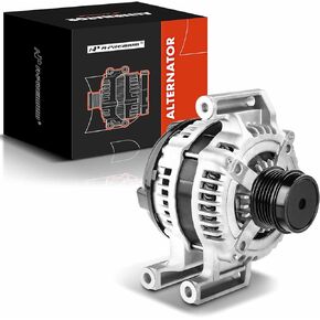 A-Premium Alternator Compatible with Chevrolet Impala 14-19, Malibu 13-19, Camaro, Blazer & GMC Canyon 15-16 & Buick Regal & Cadillac CTS, 12V 150Amp CW 5-Groove Clutch Pulley, Replace# 13592811