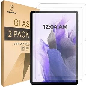 Mr.Shield [2-PACK] Screen Protector For Samsung Galaxy Tab A9+ / Galaxy Tab A9 Plus (2023) [Tempered Glass] [Japan Glass with 9H Hardness] Screen Protector