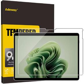 Screen Protector For Microsoft Surface Pro 9/Pro 8/Pro X 13 inch, 9H Hardness, HD Clear, Anti-Scratch, High Sensitivity, Smooth Touching
