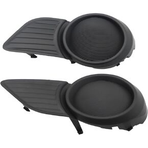 2Pcs Driver and Passenger Side Fog Light Covers Compatible with 2011-2017 Sienna 5212708020 TO1039169 TO1038169