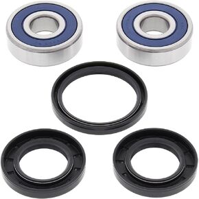 All Balls Racing Front Wheel Bearing Kit 25-1448 Compatible with/Replacement for Yamaha Bolt 2014-2018, RD350 1973-1975, SR950 2017, XVS1100 V-Star 1999-2009, XVS1300 V Star (SA) 2007