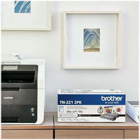 Brother Genuine Standard-Yield Black Toner Cartridge Twin Pack TN221 2PK in Saudi Arabia