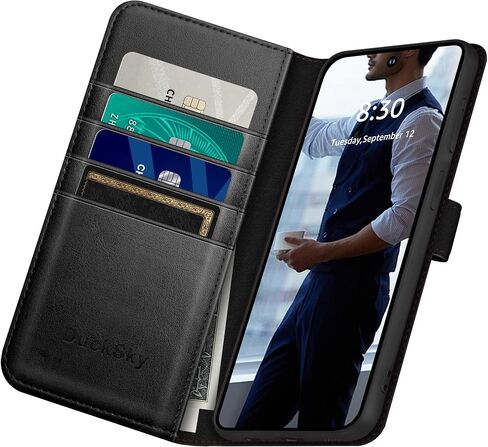 حافظة محفظة جلدية أصلية للغاية لهاتف سامسونج جالاكسي S22 【حجب RFID 】 【4 حامل بطاقة الائتمان 】 【جلد حقيقي 】 حافظة هاتف قابلة للطي قابلة للطي غطاء حماية للنساء والرجال لهاتف S22Ultra بني فاتح in Saudi Arabia