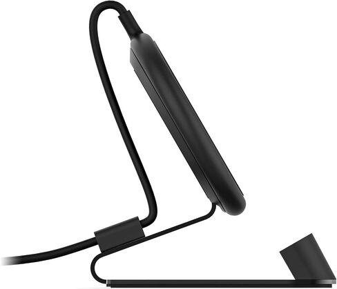 حامل مكتب Mophie Charge Stream مصنوع لهاتف Apple iPhone Xs/X، وiPhone Xs Max، وiPhone XR، وiPhone 8 Plus، وiPhone 8، وSamsung، والأجهزة الأخرى التي تدعم Qi - أسود (409901555) in Kuwait