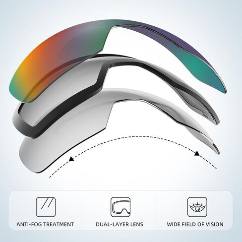 Ski Goggles Replacement Lenses, Extra Snowboard Snow Goggles Lens in Saudi Arabia