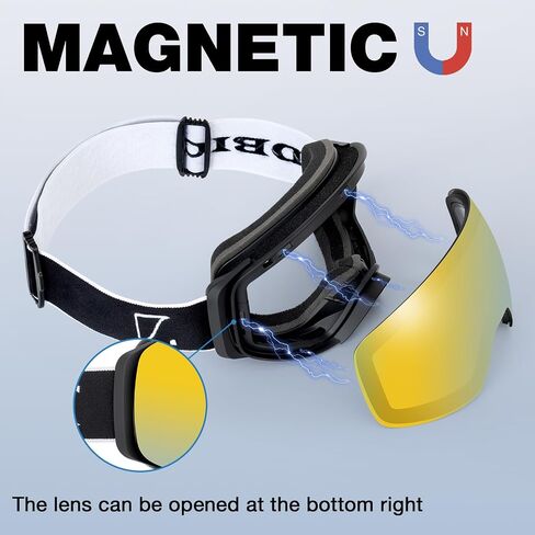 Ski Goggles Replacement Lenses, Extra Snowboard Snow Goggles Lens in Saudi Arabia