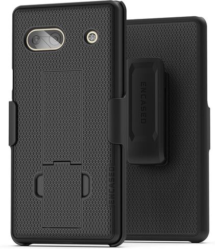 DuraClip مصمم لجراب Google Pixel 7a مع مشبك حزام، وغطاء هاتف بمسند نحيف مع حافظة دوارة (إصدار 2023) in Kuwait