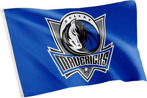 Desert Cactus Dallas Mavericks Flag NBA 100% Polyester Indoor Outdoor 3x5 feet National Basketball Association Team Flags (Flag #2) in Saudi Arabia