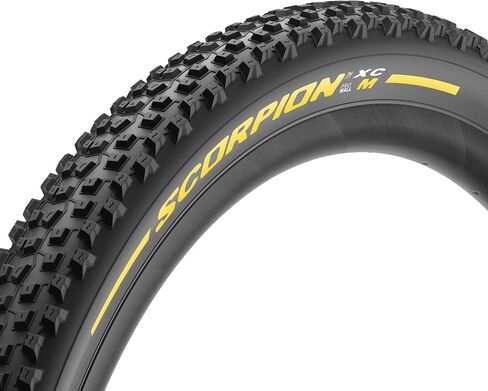 Pirelli Scorpion XC M Mountain Bike Tire, Mixed Terrains, Tubeless Ready Clincher TLR, (1) Tire, Enhanced ProWall or Lightweight LITE MTB Casing/Black or Tan Sidewall or Yellow Label / 29" Sizes in Kuwait