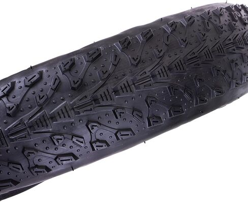 2 حزمة 20x4.0 26x4.0 بوصة مجموعة استبدال إطارات الدراجة السميكة - إطارات دراجات كهربائية قابلة للطي شديدة التحمل مع أنابيب وأذرع إضافية لمغامرات الجبال والثلوج الواسعة in Kuwait