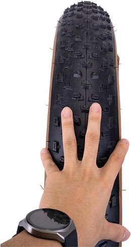 2 حزمة 20x4.0 26x4.0 بوصة مجموعة استبدال إطارات الدراجة السميكة - إطارات دراجات كهربائية قابلة للطي شديدة التحمل مع أنابيب وأذرع إضافية لمغامرات الجبال والثلوج الواسعة in Kuwait