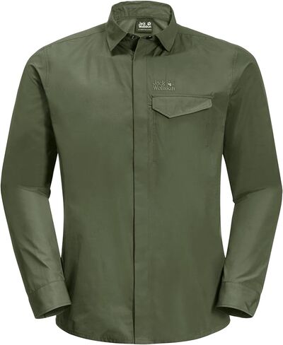 Jack Wolfskin Men's Standard Lakeside Roll-up Shirt in Saudi Arabia