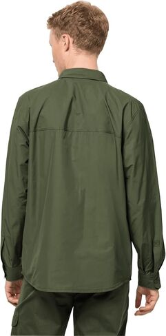 Jack Wolfskin Men's Standard Lakeside Roll-up Shirt in Saudi Arabia