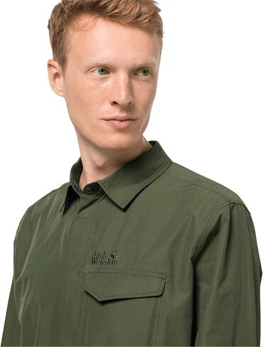 Jack Wolfskin Men's Standard Lakeside Roll-up Shirt in Saudi Arabia