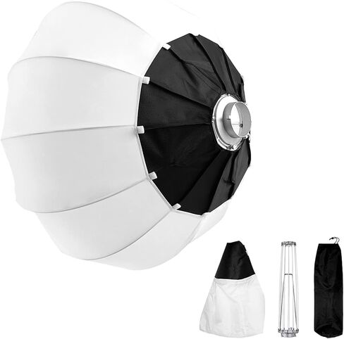 BEIYANG Softbox Lighting Kit, 2x20''x28'' Photography Soft Box with 2 pcs 6000K E27 LED Socket LED Bulbs, Studio Lights for Photography/Video Recording/Live Streaming in Saudi Arabia