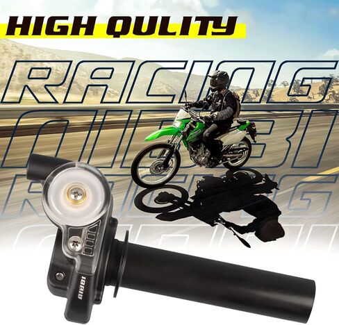nibbi 7/8inch Motorcycle High Sensitivity Throttle Tube, Short Stroke Torsion Throttle, Throttle Assembly Suitable for Mini Bike Off-Road Vehicle in Saudi Arabia