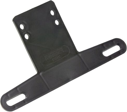 لوحة ترخيص بدعامة بلاستيكية من Wesbar 003211، أسود، 8-1/4 بوصة × 2-5/8 بوصة in Kuwait