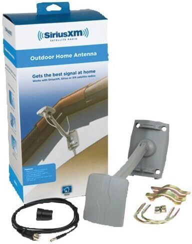 1 - هوائي منزلي خارجي Sirius(R) عالمي، متوافق مع موالفات المنزل Sirius(R) ذات المدخل الواحد ومستقبلات الإرساء والتشغيل، يتم تركيبه على الصاري أو السقف أو الجدار، SXHA1 in Kuwait