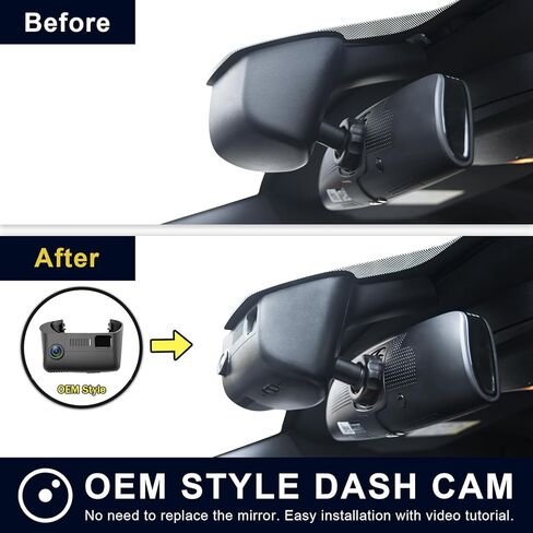 4K Dash Cam Custom fit for 4th Gen Dodge RAM 1500/2500/3500 2013 2014 2015 2016 2017 2018,(Model A),Check Model Carefully, UHD 2160P Video, App & WiFi, 128GB Card in Saudi Arabia