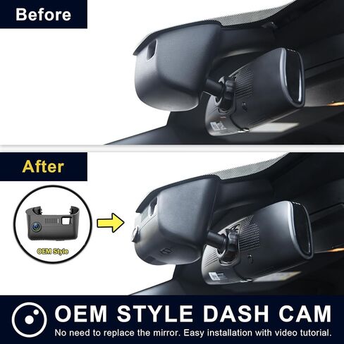 4K Dash Cam Custom fit for 4th Gen Dodge RAM 1500/2500/3500 2013 2014 2015 2016 2017 2018,(Model A),Check Model Carefully, UHD 2160P Video, App & WiFi, 128GB Card in Saudi Arabia