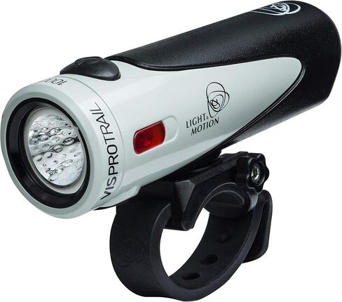 Light & Motion Vis Pro 1000 Trail والموثوقية والطاقة العالية والشحن السريع تجعل هذا الخيار الأفضل للرحلات الليلية بالإضافة إلى السلامة أثناء النهار. تتضمن 3 خيارات للتركيب على الخوذة/الشريط. in Kuwait