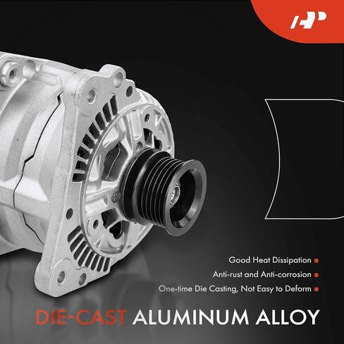 A-Premium Alternator Compatible with Volkswagen Jetta/Golf 1993-1998, Passat 1992-1997, Cabrio 1995-2002, EuroVan 1992-1995, Transporter 1992-1993 in Saudi Arabia