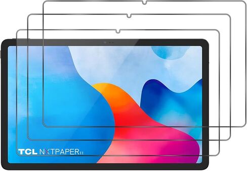 متوافق مع جهاز TCL NXTPAPER 11 اللوحي مقاس 11 بوصة، 3 عبوات واقي شاشة من الزجاج المقوى لجهاز NXTPAPER 11 اللوحي، صلابة 9H/خالية من الفقاعات/استجابة عالية in Saudi Arabia