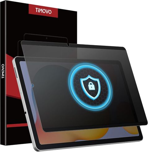 TiMOVO 1 Pack Magnetic Privacy Screen Protector for Samsung Galaxy Tab S6 Lite 10.4 Inch(2022/2020), Anti-Spy Tempered Glass, Removable, 9H Hardness in Saudi Arabia