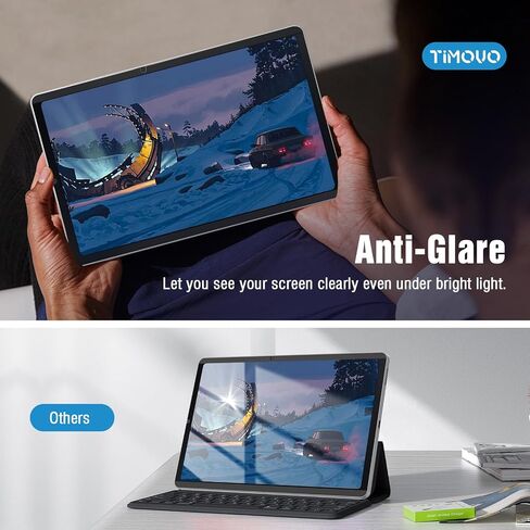 TiMOVO 1 Pack Magnetic Privacy Screen Protector for Samsung Galaxy Tab S6 Lite 10.4 Inch(2022/2020), Anti-Spy Tempered Glass, Removable, 9H Hardness in Saudi Arabia