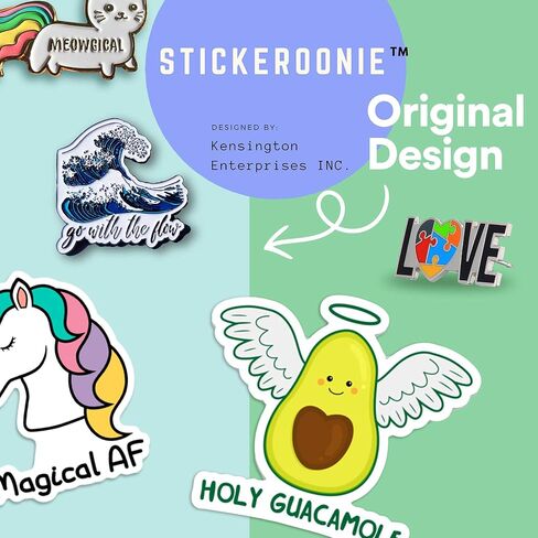 ملصق استمتع برحلة التخييم وركوب الأمواج مقاس 10.16 سم × 7.62 سم ​​لزجاجة مياه الكمبيوتر المحمول in Kuwait