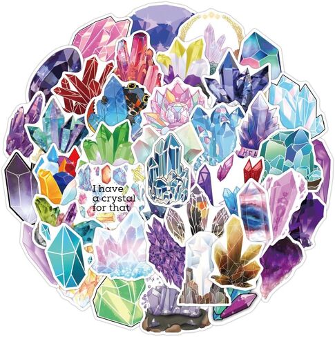 ملصقات كريستال حجر الراين 100 قطعة من الفينيل المقاوم للماء لتزيين الكمبيوتر المحمول DIY لملصقات Kawaii اللطيفة للبالغين in Kuwait
