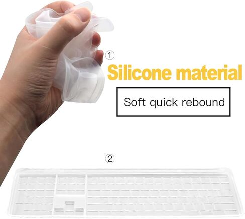 co2CREA Soft Skin Cover Compatible with Logitech MX Mechanical Mini Wireless Illuminated Keyboard in Saudi Arabia
