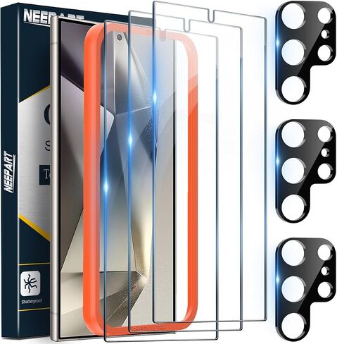 3 Pack Tempered Glass Screen Protector for iPhone 14 Pro Max [6.7 inch], Sensor Protection, Dynamic Island Compatible, 9H Tempered Glass Film, Anti-Scratch, Case Friendly, Easy Installation, in Saudi Arabia
