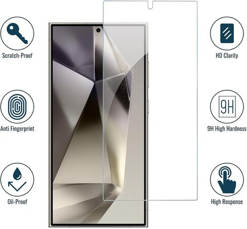3 Pack Tempered Glass Screen Protector for iPhone 14 Pro Max [6.7 inch], Sensor Protection, Dynamic Island Compatible, 9H Tempered Glass Film, Anti-Scratch, Case Friendly, Easy Installation, in Saudi Arabia