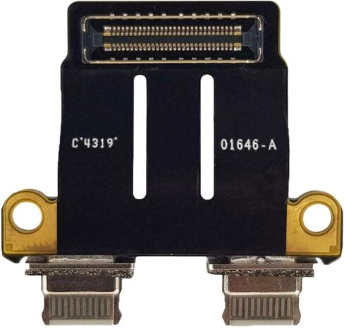 Replacement DC in Power Jack Connector I/O USB-C Board Charging Port for MacBook Pro 13" 15" 16" Model A1989 A1990 A2141 A2159 A2251 A2289 A2338 Mid 2018-2020 in Saudi Arabia
