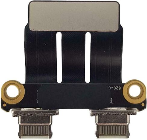 Replacement DC in Power Jack Connector I/O USB-C Board Charging Port for MacBook Pro 13" 15" 16" Model A1989 A1990 A2141 A2159 A2251 A2289 A2338 Mid 2018-2020 in Saudi Arabia