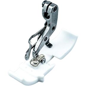 Blooy - T253E-4 Plastic Presser Foot for Overlock Sewing Machine Parts Accessories Siruba 747(700F) Pegasus M700 Jack 798 Low/High Shank (High Shank)