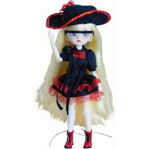 UCanaan BJD Doll 1/6 SD Dolls 10 Inch Comes with a Full Costume, Shoes and Wig, Five Pairs of Hands and Replaceable Eyes. Best Gitfs for Girls Christmas Birthday