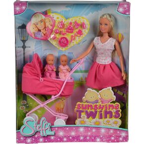 Simba Toys - Steffi Love Sunshine Twins, Pink, Multicolor